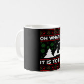 What fun it is to ride golf cart christmas kaffeetasse (Vorderseite Links)