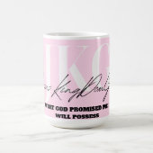 WHAT GOD PROMISED ME, I WILL POSSESS KAFFEETASSE (Mittel)