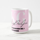 WHAT GOD PROMISED ME, I WILL POSSESS KAFFEETASSE (VorderseiteRechts)