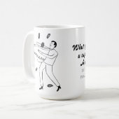 What goes best with a cup of coffee? Another cup Kaffeetasse (Vorderseite Links)