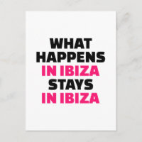 What happens in Ibiza stays Ibiza