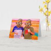 What Happens in Vegas Should Stay in Vegas Karte (Gelbe Blume)