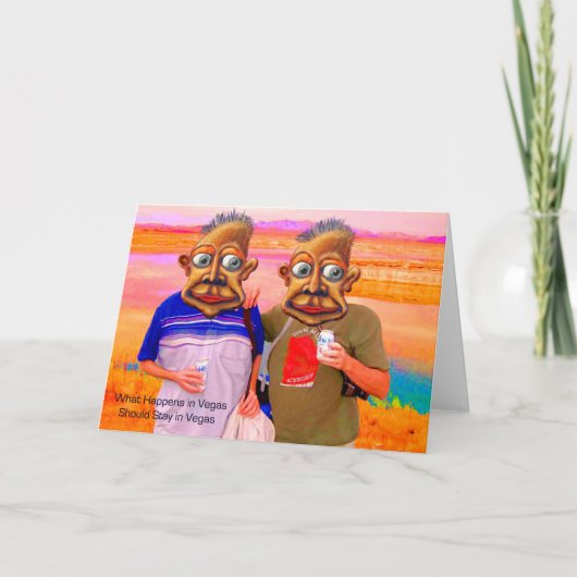 What Happens in Vegas Should Stay in Vegas Karte (Vorderseite)