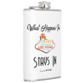 What Happens in Vegas Stays in Vegas☕ | Custom Flachmann (Rechts)