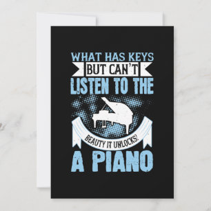 What Has Keys but can't listen to the beauty Save The Date