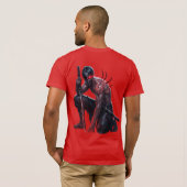 What Hurt Me Made Me Hunt — T-Shirt (Schwarz voll)