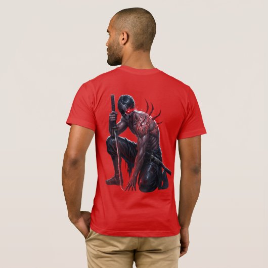 What Hurt Me Made Me Hunt — T-Shirt (Schwarz voll)