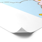 what I do What I say wall art Poster (Ecke)