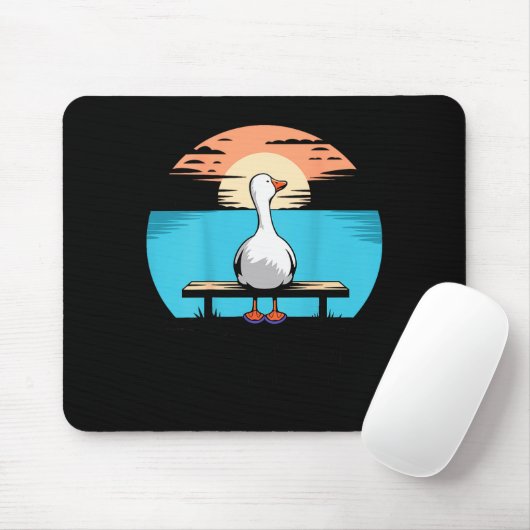 What If Im Not Silly Enough Goose Funny Silly Goos Mousepad (Mit Mouse)
