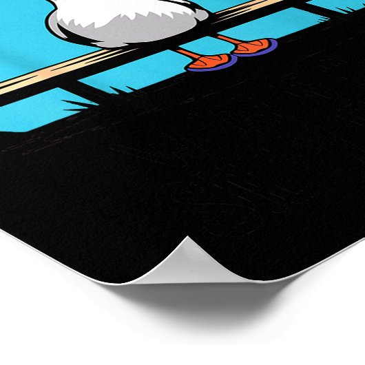 What If Im Not Silly Enough Goose Funny Silly Goos Poster (Ecke)