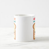 What If We Kissed Under a Toast Funny Mug Kaffeetasse (Mittel)
