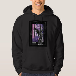 What If You Fly Motivational Typography hoodie 