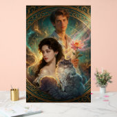 What If Your Cat Was Human Art Plaque – Acrylschild (Hochzeit)