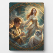 What If Your Pet Was Human Plaque – Desk Decor Fotoplatte (Vorderseite)