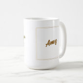 What is Meant for Me Coffee Cup Kaffeetasse (VorderseiteRechts)