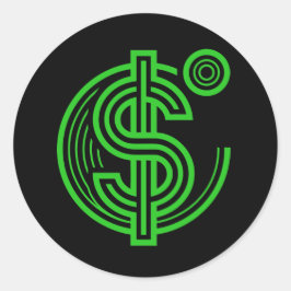 What Is Money Runder Aufkleber