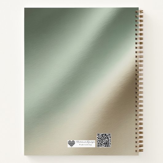 What Makes You Different Notizblock (Rückseite)