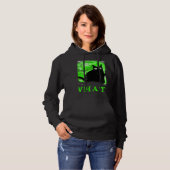 What Murderous Cat Holding Knife Halloween Costume Hoodie (Vorne ganz)