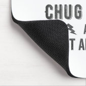 What My Mouth Do Chug Coffee And Start Arguments  Mousepad (Ecke)