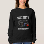 What Part Don't You Understand HVAC Installer Tech Sweatshirt (Vorderseite)