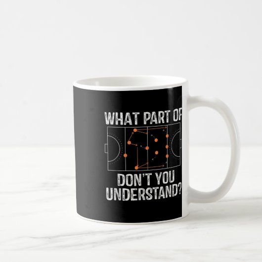 What Part Of Dont You Understand Field Hockey Coac Kaffeetasse (Rechts)
