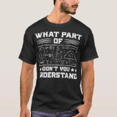 What Part Of Don't You Understand | Funny Math T-Shirt (Vorderseite)