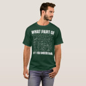 What Part Of Dont You Understand  Funny Math T-Shirt (Vorne ganz)