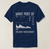 What Part Of You Dont Understand Design For Photog T-Shirt (Design vorne)