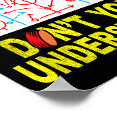 What Part Of You Don't Understand_ Funny Ice Hocke Poster (Ecke)