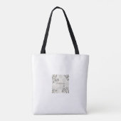 What R U Looking At? –Sarcastic Aesthetic Tote Bag Tasche (Rückseite)