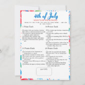 What’s in Your Phone? 4th of July Game card Einladung (Vorderseite)