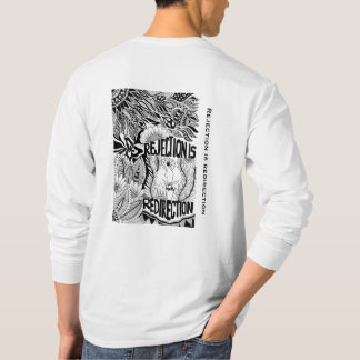 What’s Next? – Black and White Surreal Hand-Drawn T-Shirt