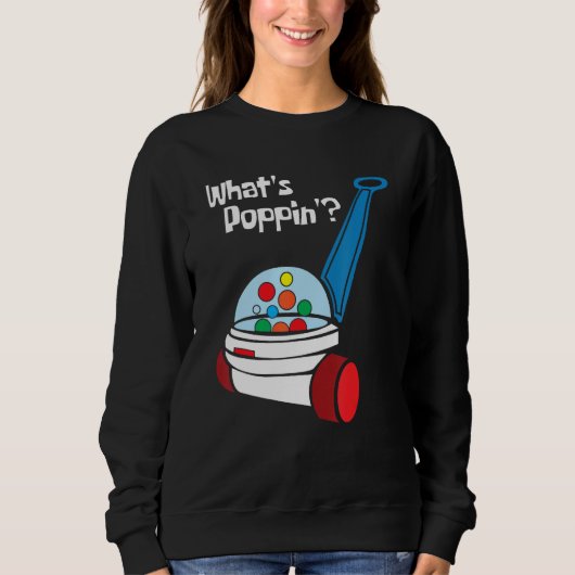 What s Poppin Corn Popper Toy Kids Children Sweatshirt (Vorderseite)