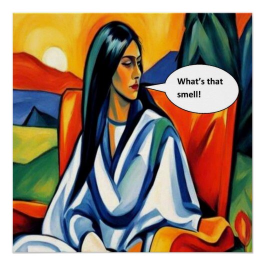 What’s that smell poster (Vorderseite)