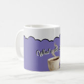 What’s the Tea?! Cheeky Gossip Coffee Mug Kaffeetasse (Vorderseite Links)