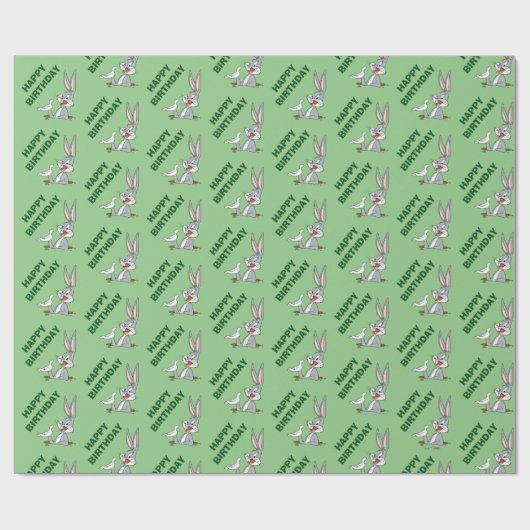 WHAT’S UP DOC?™ BUGS BUNNY™ Rabbit Hole Geschenkpapier (Flach)