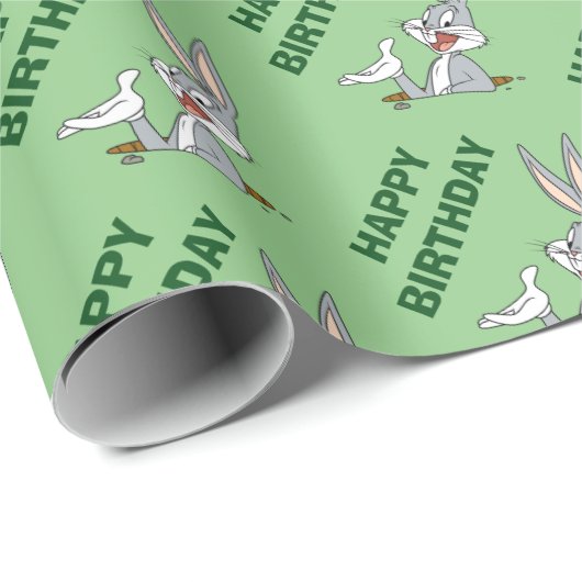 WHAT’S UP DOC?™ BUGS BUNNY™ Rabbit Hole Geschenkpapier (Rolleneckpunkt)