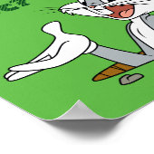 WHAT’S UP DOC?™ BUGS BUNNY™ Rabbit Hole Poster (Ecke)