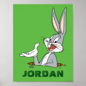 WHAT’S UP DOC?™ BUGS BUNNY™ Rabbit Hole Poster (Vorne)