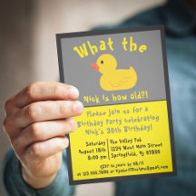 What the Duck Birthday