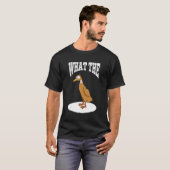 What The Duck Duck Morning Grouch Coffee Rubber Du T-Shirt (Vorne ganz)