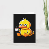 What The Duck Owner I Love Ducks Lover Funny Rubbe Karte (Vorderseite)