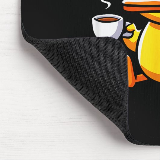 What The Duck Owner I Love Ducks Lover Funny Rubbe Mousepad (Ecke)