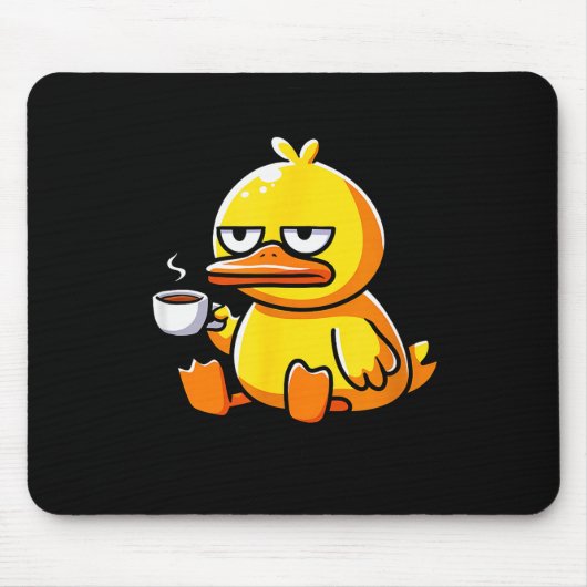 What The Duck Owner I Love Ducks Lover Funny Rubbe Mousepad (Vorne)
