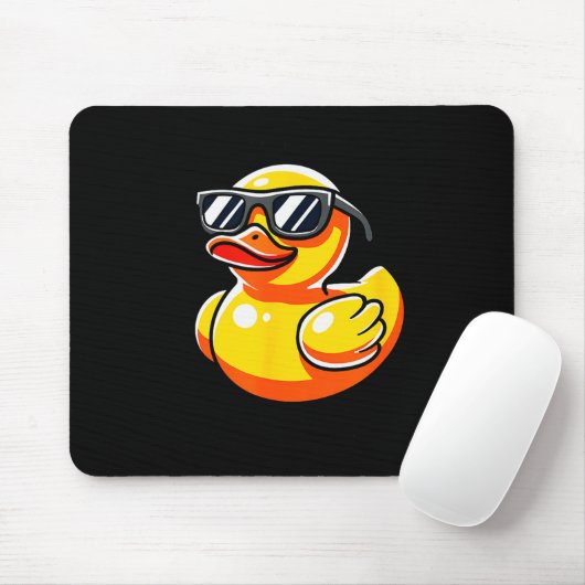 What The Duck Owner I Love Ducks Lover Funny Rubbe Mousepad (Mit Mouse)