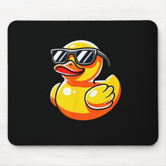 What The Duck Owner I Love Ducks Lover Funny Rubbe Mousepad (Vorne)