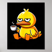 What The Duck Owner I Love Ducks Lover Funny Rubbe Poster (Vorne)