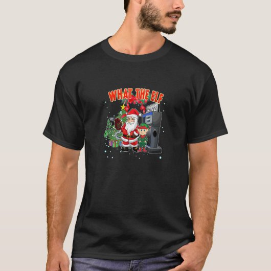 What The Elf 2022 High Gas Prices Matching Family  T-Shirt (Vorderseite)