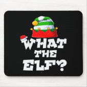 What The Elf _ Family Matching Christmas Group Paj Mousepad (Vorne)