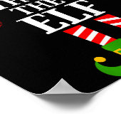 What The Elf Funny Matching Family Group Christmas Poster (Ecke)